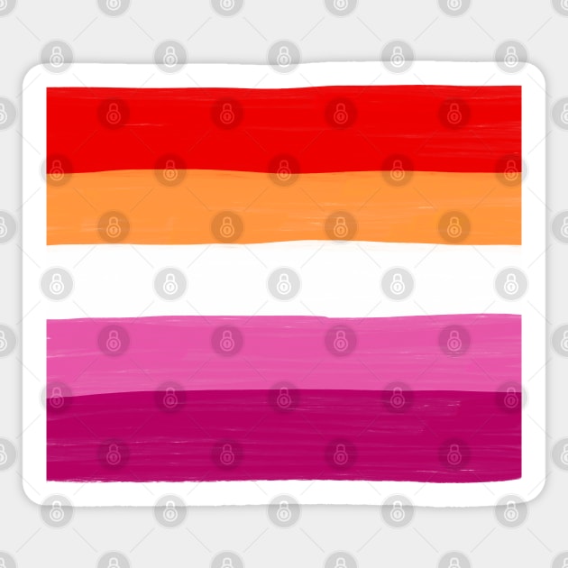 Lesbian flag Sticker by AlexTal